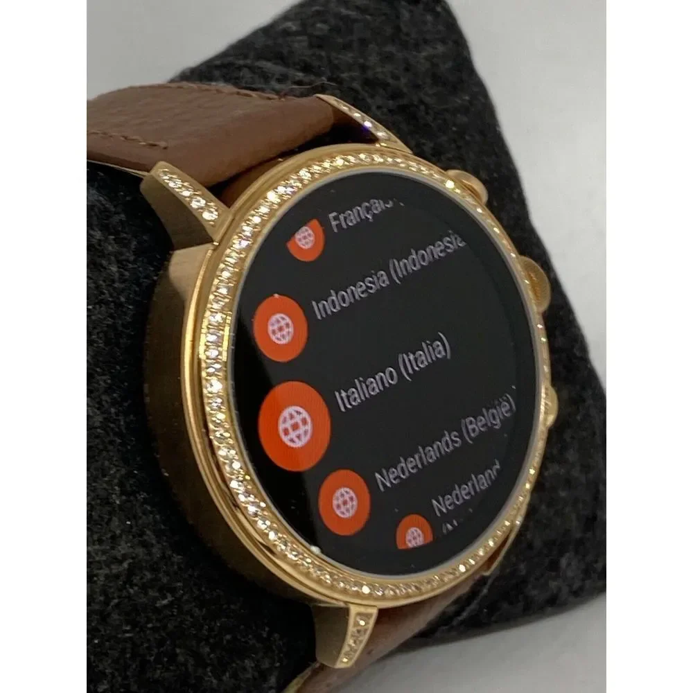 Fossil Gen 4 Authentic Digital Dial Smart Watch Custom Band FTW6015 LT306